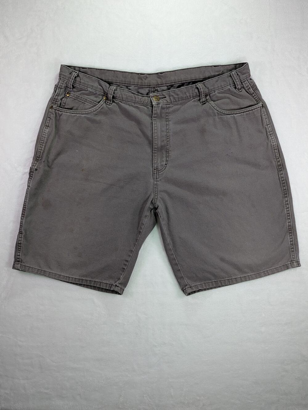 Dickies Gray Cargo Shorts Men's 42 Relaxed Fit Workwear Skater Gorpcore